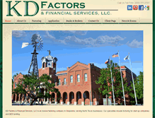 Tablet Screenshot of kdfactors.com
